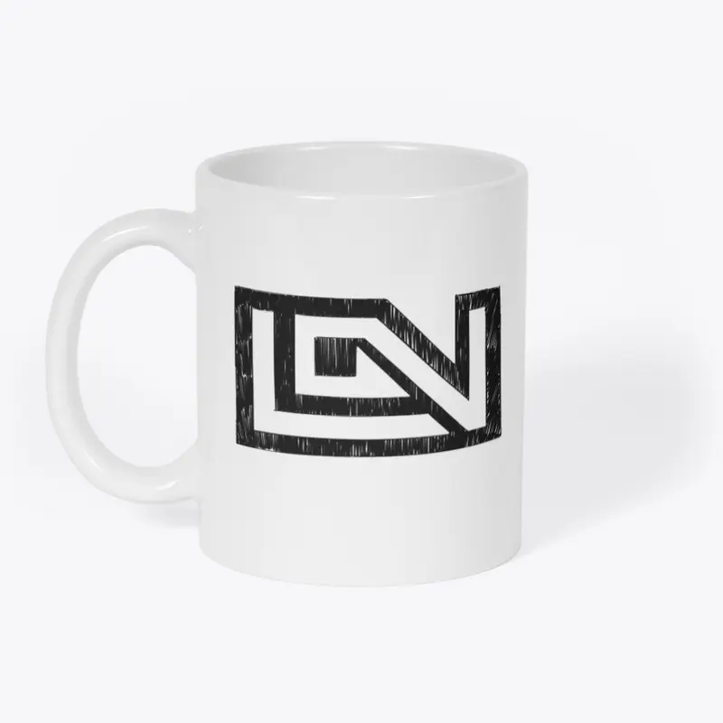 Original LGN Mug Black Print