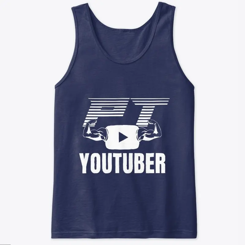 Mens LGN PT Youtuber White Print